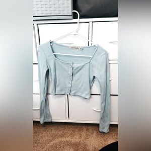 Baby blue crop top sweater Liberty Love size: S